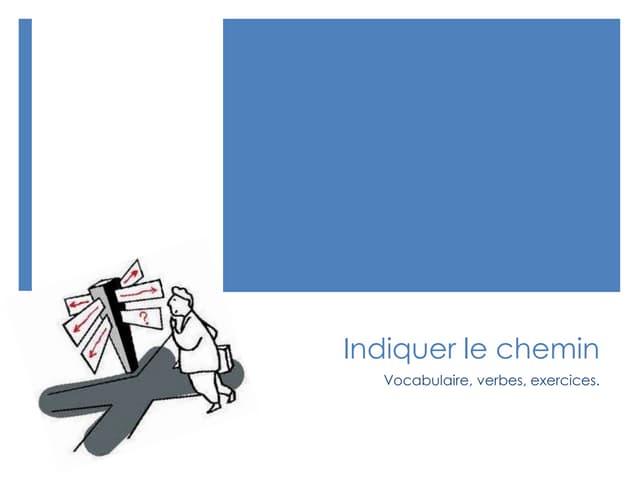 A1 Indiquer le Chemin