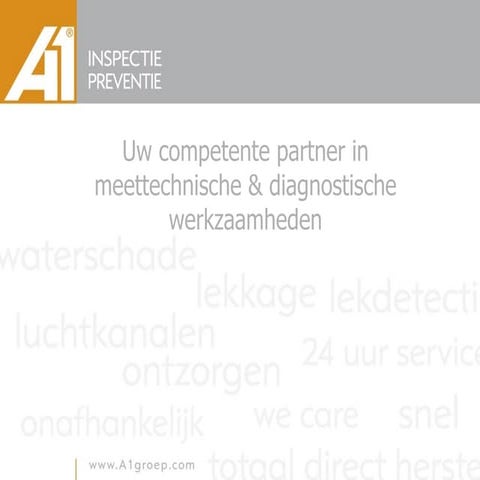 A1 Inspectie & Preventie B.V. | PPT