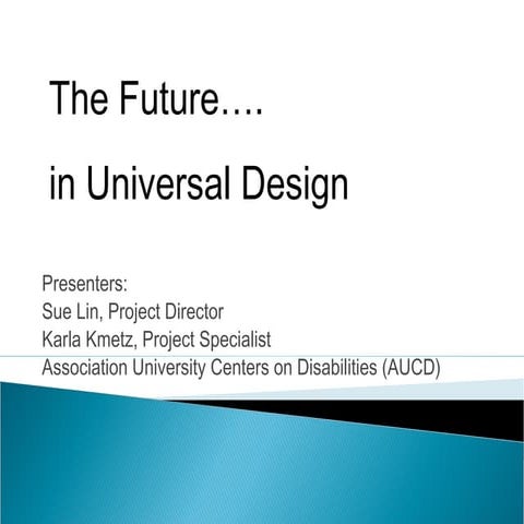 A1  universal design