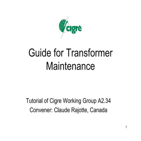 A2.34+transformer+maintenance+tutorial