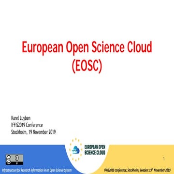European Open Science Cloud