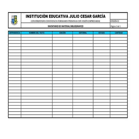 A2 fr06 inventario de material bibliografico