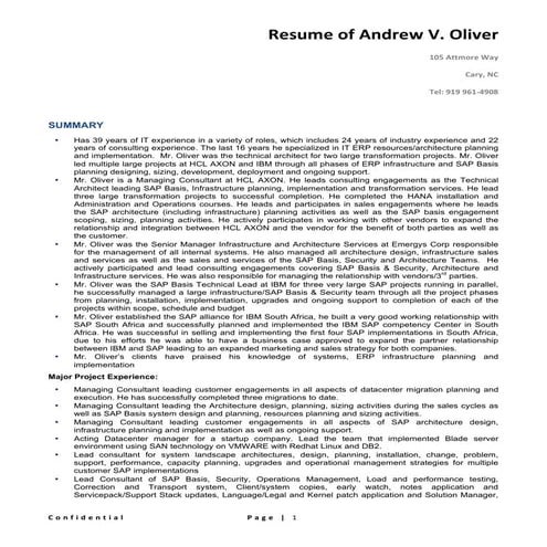 Andrew Vincent Oliver_Resume