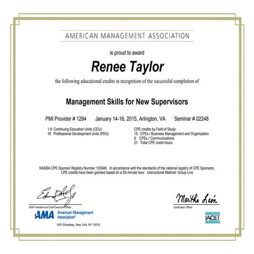 Certificate of Completion for Designing Learning Course | PDF