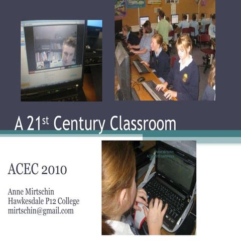 A 21st century classroom
