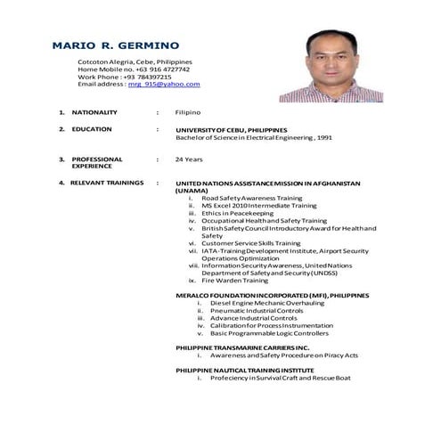 Vertech Mining & Minerals Capability Statement | PDF