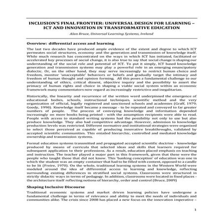 UDL Paper ABruce EDEN 2015