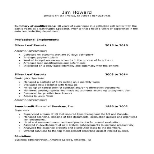 CV updated 2016 | DOCX