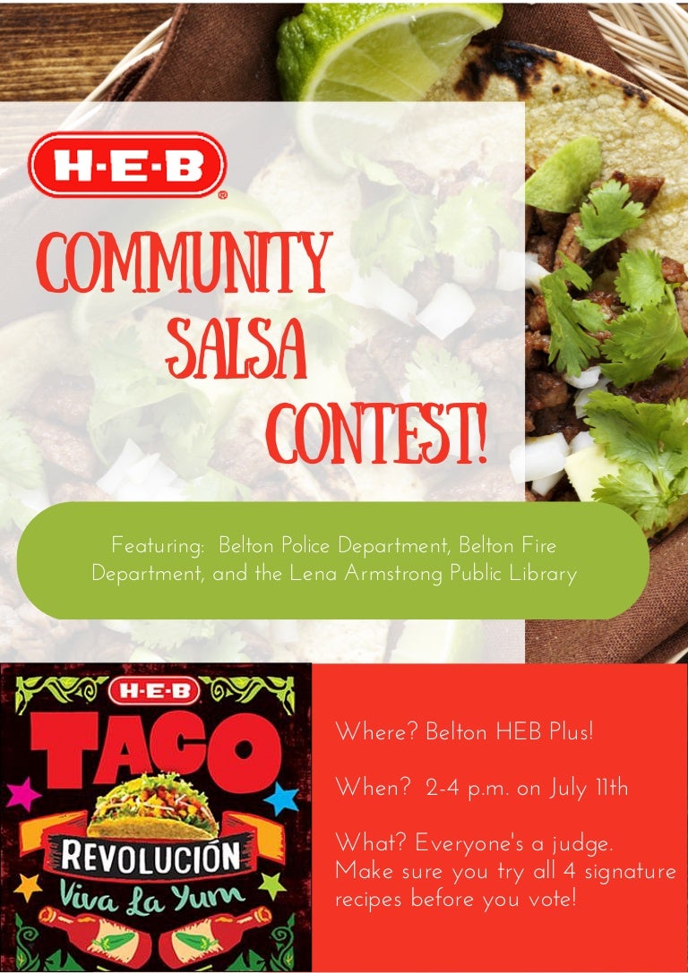 Salsa Contest store flyer