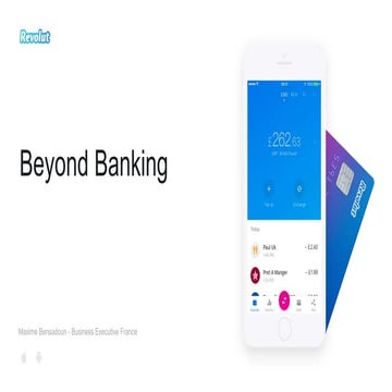 Fintech Belgium Summit 2017 - Innovation Impact - Break - Revolut by Maxime B...