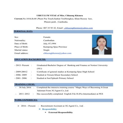 My CV | PDF