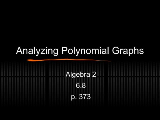 Polynomial | PPTX