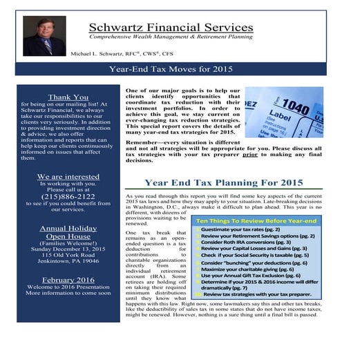 2015-year end tax report