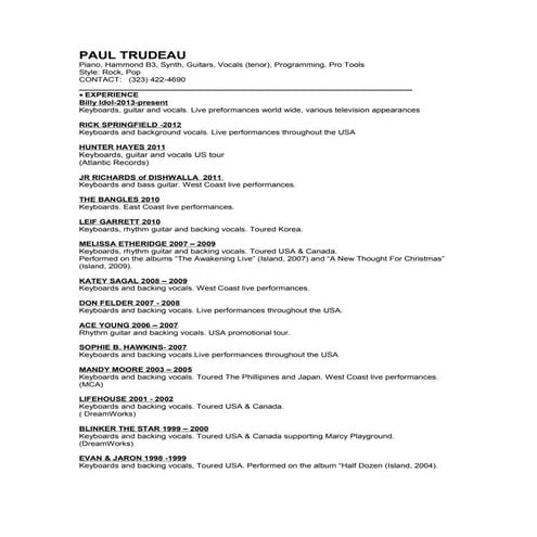 A Romanos Resume 2011 | PDF