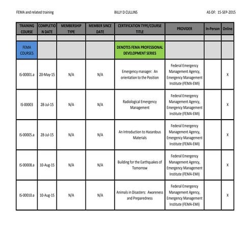 Cullins Continuing and Professional Education