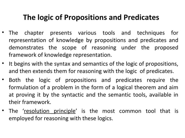 Predicate logic_2(Artificial Intelligence)
