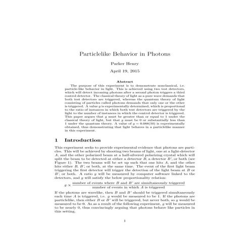 photon-lab-report | PDF
