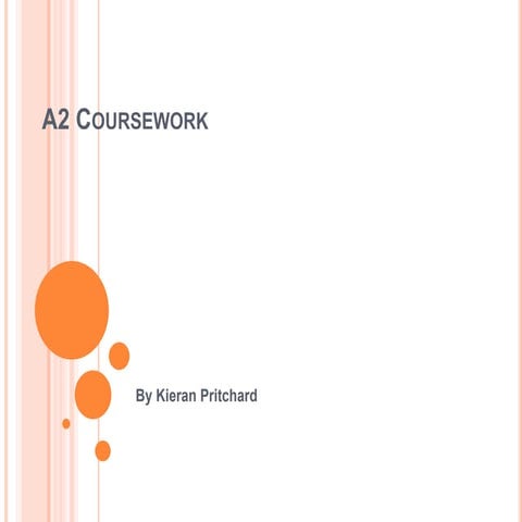 A2 coursework