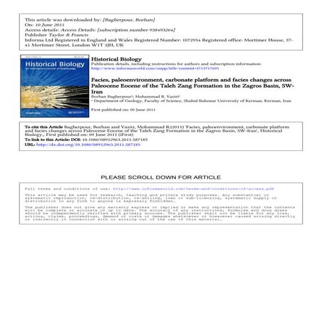 Bagherpour and Vaziri-2012-Facies, paleoenvironment, carbonate platform and f...