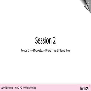 A2 econ session 2