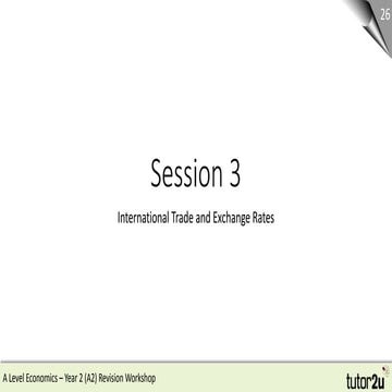 A2 econ session 3