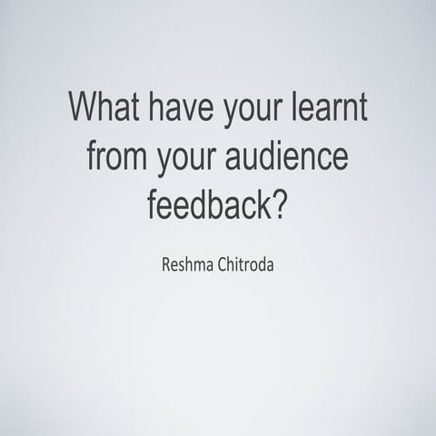 Evaluation question 3