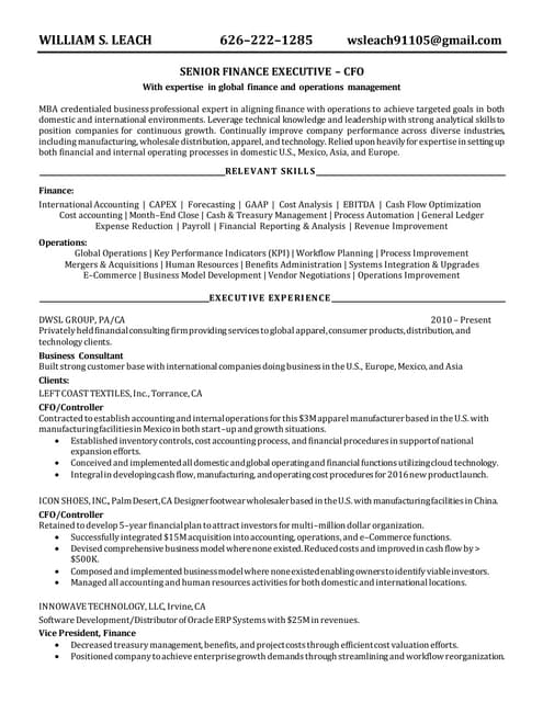 Leach_William_Resume 060216