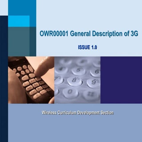 A2 General Description of 3G.pptLTE MobilityLTE Mobility