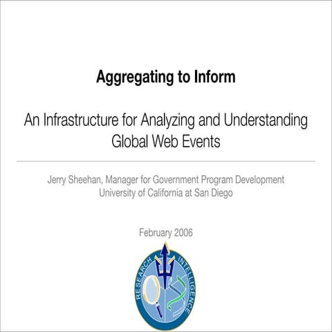 Aggregating to Inform