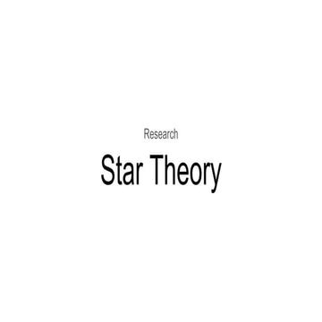 A2 Media Studies - Star Theory(Richard Dyer)