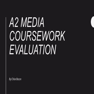 A2 Music Video Media Evaluation