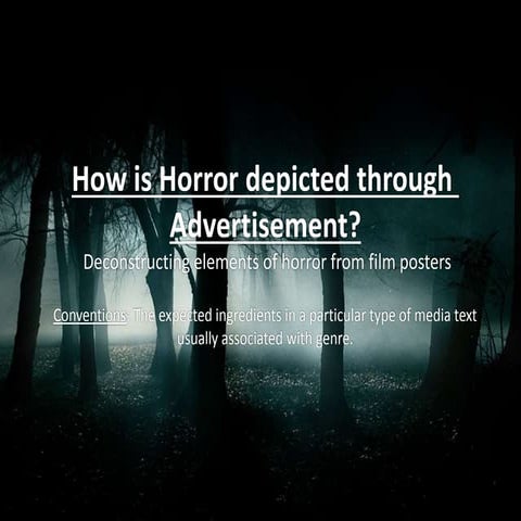 A2 Media Depicting horror