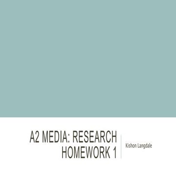 A2 media research