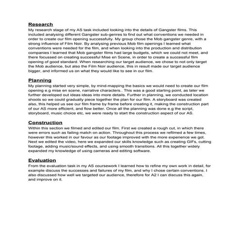 A2 risk assessment | PPTX