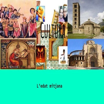 Cultura i art edat mitjana