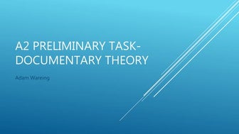 Documentary Theory