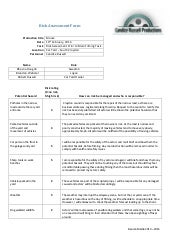 A2 risk assessment car yard (candic...