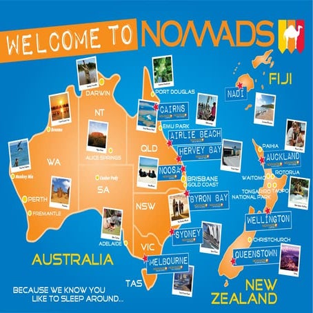 Nomads Accomodation network 2011