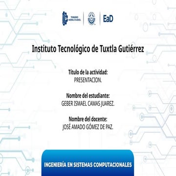 PRESENTACION SOBRE PROGRAMACION ORIENTADA A OBJETOS | PPTX