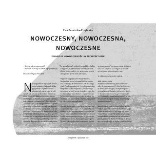 Ewa Zamorska-Przyłuska, Nowoczesny,...