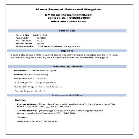 ( Naval architect and mechanical marine engineer )shehab eldeen cv 2 | PDF