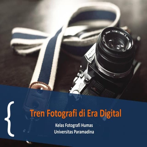 Presentasi Pengantar Fotografi