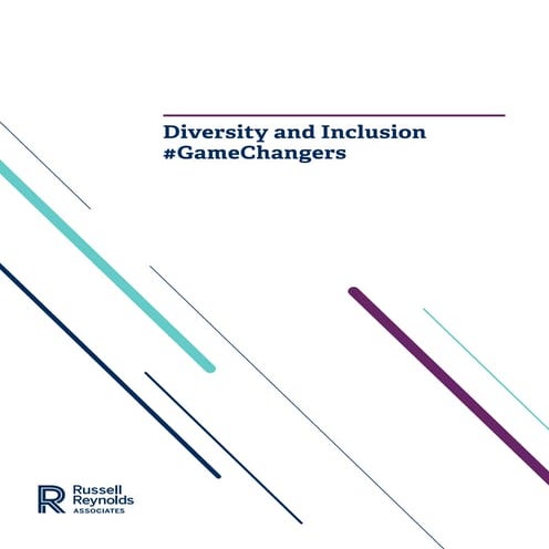 Diversity and Inclusion GameChangers FINAL