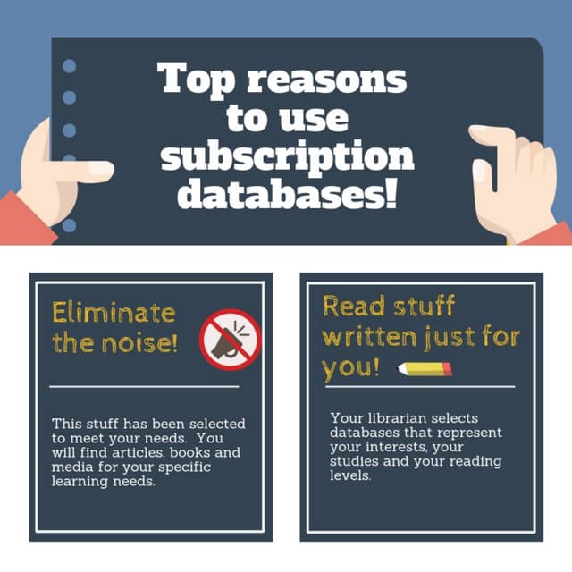 Top reasons to use databases