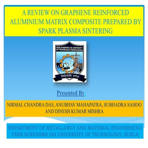 A REVIEW ON GRAPHENE REINFORCED ALUMINIUM MATRIX COMPOSITE