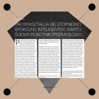 Paweł Jaworski, Tak wykształca się ...