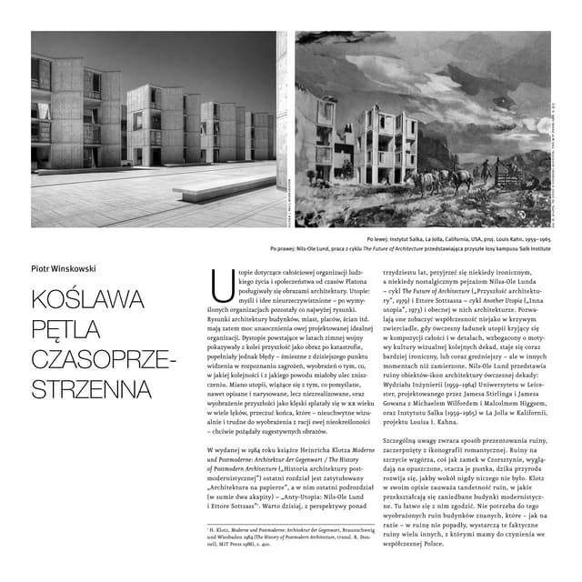 Piotr Winskowski, Koślawa pętla czasoprzestrzenna