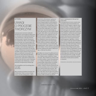 Joe Frawley, Uwagi o procesie twórczym