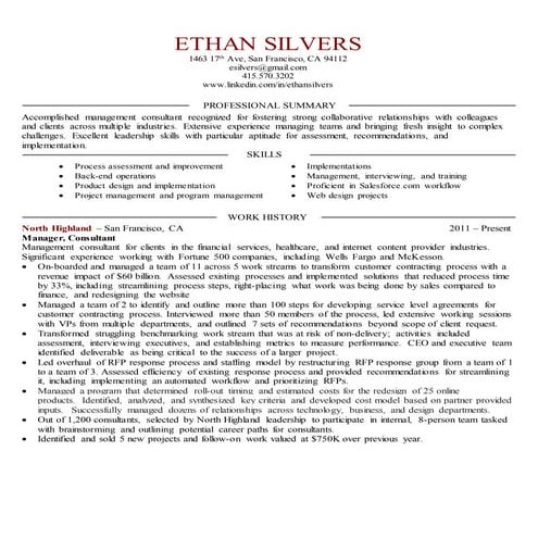Ethan Silvers Resume March 4 2015