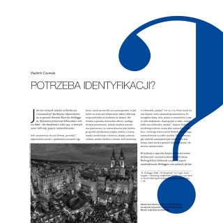 Vladimír Czumalo - Potrzeba identyf...